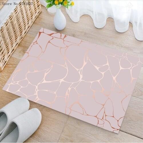 3D Print Marble Texture Small Door Mat Home Artistic Doormat Home Textile Carpet Home Custom Floor Rug For Bedroom Mat Decor