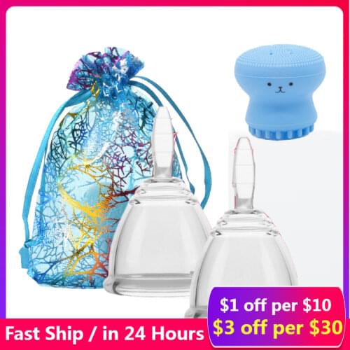 Menstrual Cup Medical Silicone Menstrual Cup Feminine Hygiene Menstrual Period Woman Lady Cup Copa Menstrual Coletor Menstrual