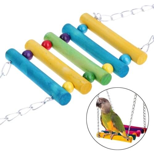 Pet Bird Parrot Parakeet Budgie Cockatiel Cage Hammock Swing Hanging Toy Parrots Toys And Bird Accessories