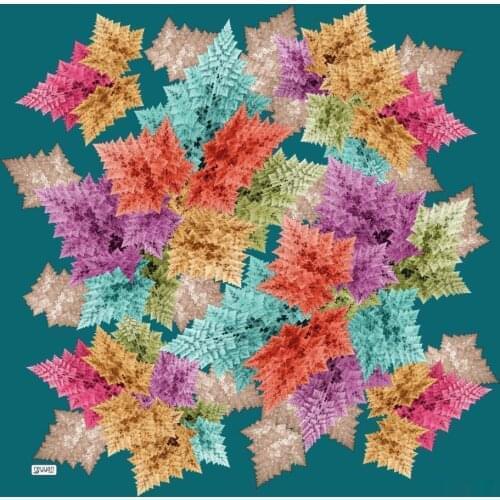 REYYAN SILK OYALIK WRITING (NEW QUALITY)-16319 - RENK-11