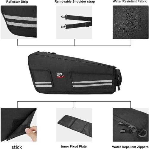Seat Bag Motorcycle Waterproof Motorcycle Bags Backpack Luggage Rear Back Under Seat Bag For Honda Ruckus Zoomer 2010 - 2019
