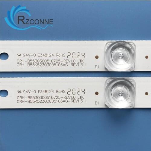 LED Backlight strip 5 lamp For Haier 55'' TV CRH-B55K52303005106AG-REV1.3 W REV1.3 I 55UGX3500 LQ55AL88Y81 55U1 55H80U