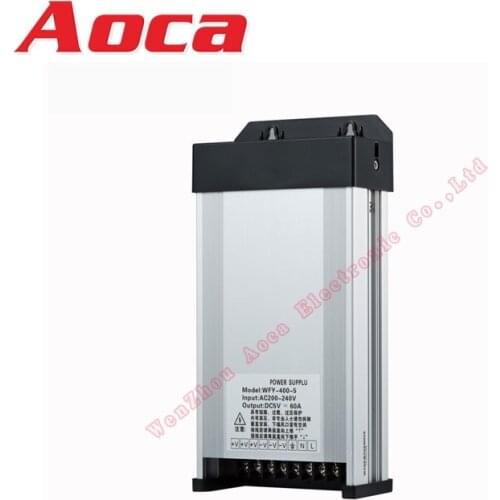 400W 12V 33A Low Voltage Transformer 24V Power Supply Driver Rainproof Power Supply Transformer for Outdoor