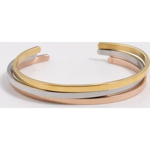 Letter Customized Inspirational Gifts Bracelet Cuff Bangle Mantra Quote Engraved Motivationa Jewelry for Teen Girls Kids Men