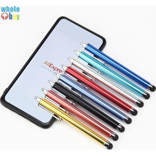 3000pcs/lot High Quality Mini Metal Capacitive Touch Pen Stylus Screen for Phone Tablet Laptop Capacitive Touch Screen Devices