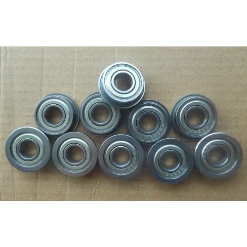 10Pcs F623 F623ZZ Shielded Model Flange Bearing 3 x 10 x 4mm