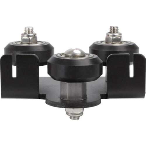 Asembled Creality 3D Extruder Support Plate with Pulleys Extruding Backplate for Ender 3 Ender 3 Pro CR-10 CR-10S S4 S5