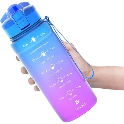 ZORRI Water Bottle Sports Shaker Bottles For Water Drink Bottle Milk Water Cup Protein Plastic Portable Water Bottles 700ml