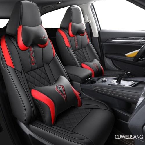 CUWEUSANG custom leather car seat cover for Haval F7 F7X 2017-2021 years Automobiles Seat Covers