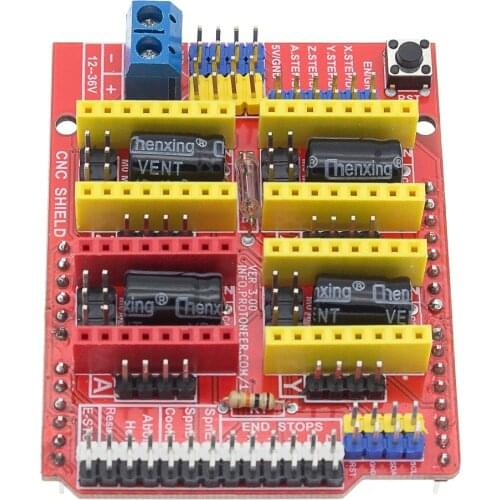 Cnc shield v3 engraving machine / 3D Printer / A4988 driver expansion board