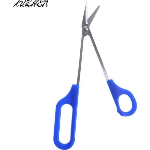 Long Nail Toenail Scissor Reach Easy Grip Toe Trimmer for disabled Cutter Clipper Manicure Pedicure Trim Tool