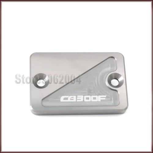 For HONDA CB300F CB300 F CB 300F 2015-2017 2016 Motorcycle Accessories Brake Master Cylinder Fluid Reservoir Cover Oil Cap CNC