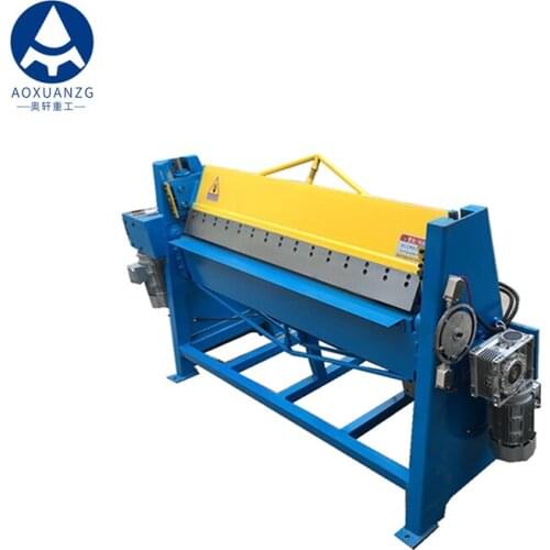 DWS-1.5X1300 metal sheet thin plate electric bender/folder electric folding/bending machine