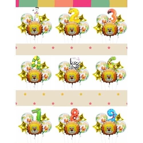 Suit Walking Pet Balloon Lion King Simba Walking Animal Foil Balloon Birthday Party Decoration Supplies Boy Toy