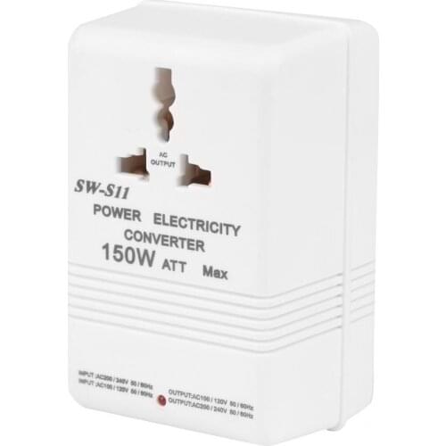 Voltage Converter 150W SW-S11 Step-Up&Down Voltage Converter Dual Transformer 220V to 110V/110V to 220V CN Plug