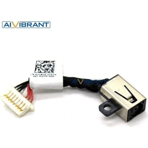 DC Power Jack with cable For Dell Inspiron 15 5568 5578 5579 7558 7568 7569 7579 laptop DC-IN Flex Cable