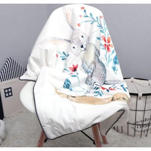 Luxuriously Soft Baby Blanket - Baby Blue - 39" x 47"/45" x61" - Super Soft & Great Gift for Baby Shower by Higher Comfort