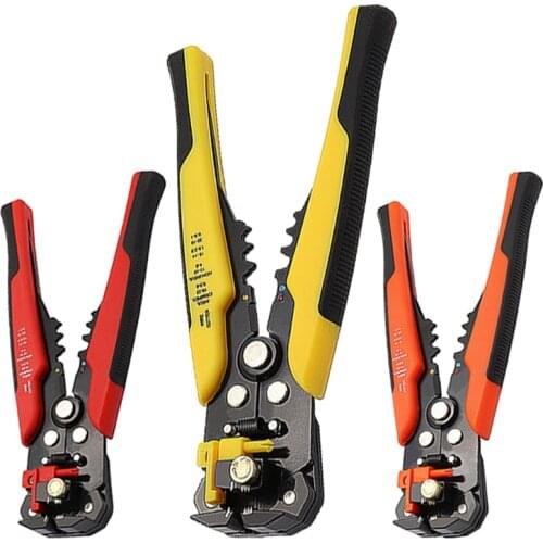Hand Tool Crimping Pliers Multitool Wire Stripper Cable Cutter Wire Stripping Crimping Pliers 0.2-6.0mm2 Pliers Decrustation