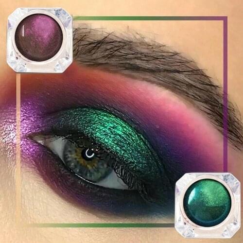 Chameleon Eyeshadow Shine Diamond Shadow Metal Chameleon Makeup Palette Shimmer Pigment Single Color Eye Shadow
