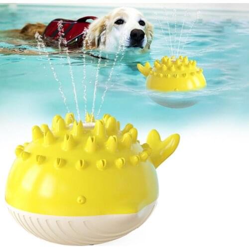 Labrador Pet Supplies Summer Electric Water Floating Swimming Teddy Bathing Water Spray Cat Toy Multifunctional Cleaning Teeth