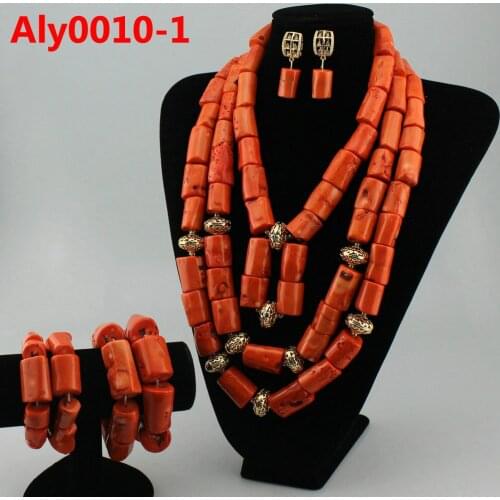 Gorgeous Green Coral African Beads Jewelry Set White Coral Women Bridal Necklace Set Indian Free Shipping Aly0010-1
