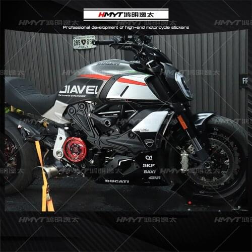 HMYT applies to Ducati DIAVEL body waterproof stickers hot new motorcycle stickers body protection stickers