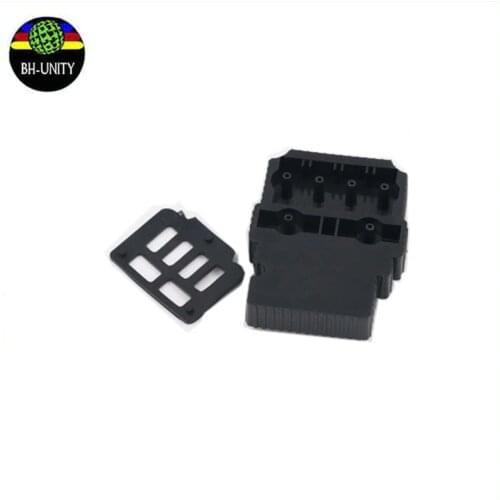 Printing machine parts TX800 printhead cover adapter cabezal dx8 solvent manifold nozzle for dgt Eps Printing Machine