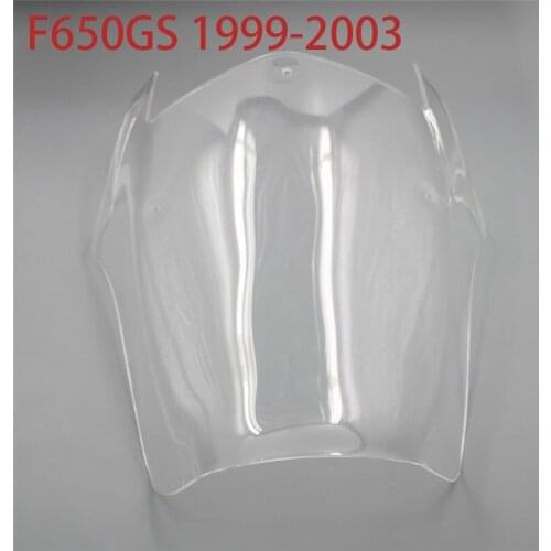 Smoke Clear Motorcycle Windshield WindScreen Wind Shield Deflectors Protective cover for BMW F650GS 99-03 F650 F 650 GS 1999