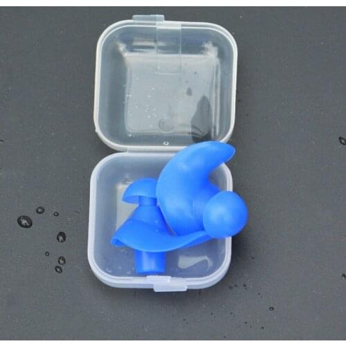 1 Pair Soft Ear Plugs Environmental Silicone Waterproof Dust-Proof Earplugs Diving Water Sports Swimming Accessories