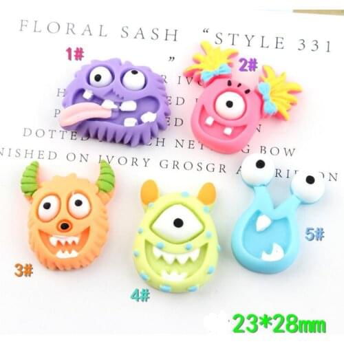 10pcs/lot High Quality Cartoon Halloween Style Cabochons Resin Flatbacks DIY Scrapbooking Embellishments