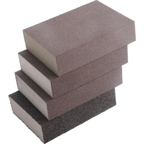 100mm x 70mm x 26mm Drywall Polishing Sanding Sponge Block Sandpaper Sander Tool 120 180 320 800 Grit