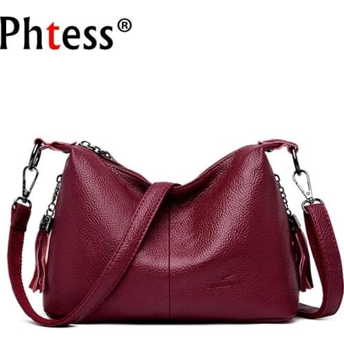 2019 Luxury Handbags Women Bags Designer Vintage Shoulder Bag Female Leather Messenger Bags Bolsa Feminina Tassel Crossbody Bag