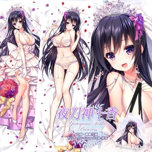 Anime Yatogami Tohka DATE A LIVE Dakimakura Hugging Body Pillow Case Otaku Male Long Pillow Cushion Cover Gifts SM