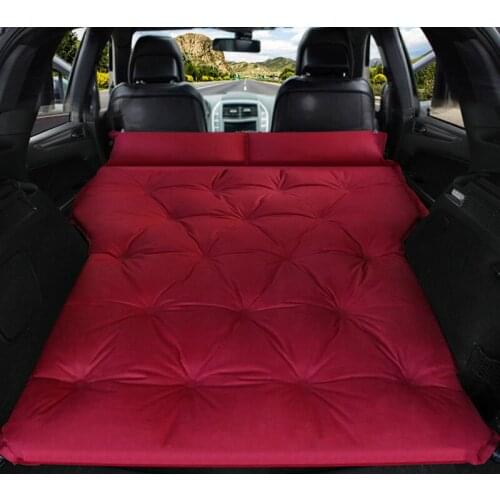 Car Inflatable Bed SUV Car Mattress SUV Row Car Travel Sleeping Pad Off-road Air Bed Camping Mat Air Mattress Airbed