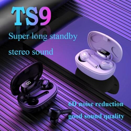 T9S wireless earpieces bluetooth earphones Sports Waterproof earbuds Music Headphones Business headset For Huawei Xiaomi iPhone