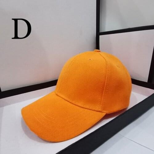 HT561 Plain Solid Color Baseball Caps Men Women Visor Hat Adjustable Nylon Fastener Tape Casual Sports Hats Wholesale