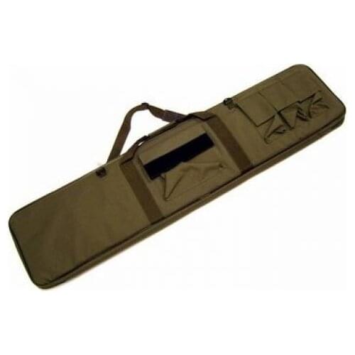 Suitcase airsoft royal green soft padded cm130 x30 with outside pockets