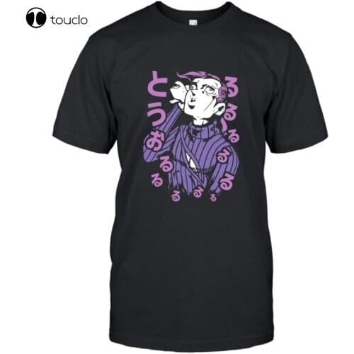 Vinegar Doppio JojoS Bizarre Adventure Golden Wind Anime Black T-Shirt