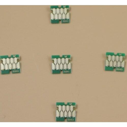 BK C M Y MK 5pcs/lot ink cartridge chip one time chip for Epson SureColor 3070 5070 7070 3200 5200 7200 single use chip