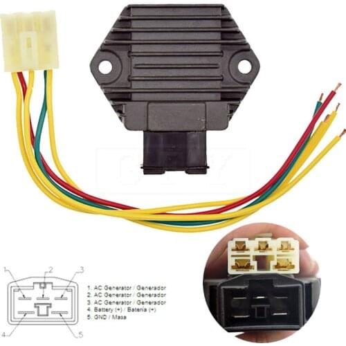 For Honda VTR1000 VFR400 NC30 RVF400 NC35 VFR750 VT250 MC20 VTR250 MC33 NSR250 FES250 PC800 MC18 Voltage Regulator Rectifier
