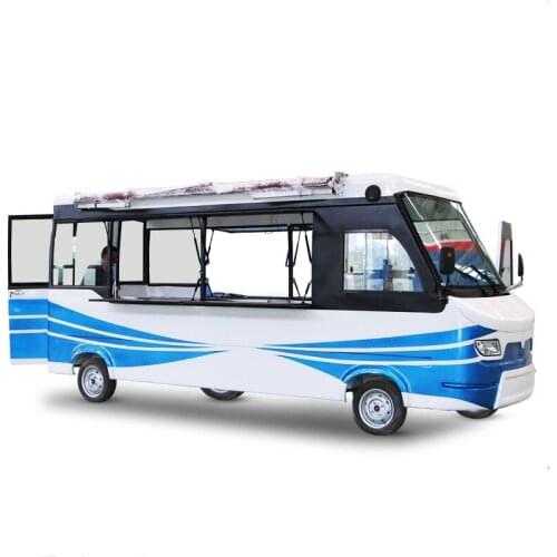 Electric customized street fast food shop Mobile kitchen trailer food truck for sale