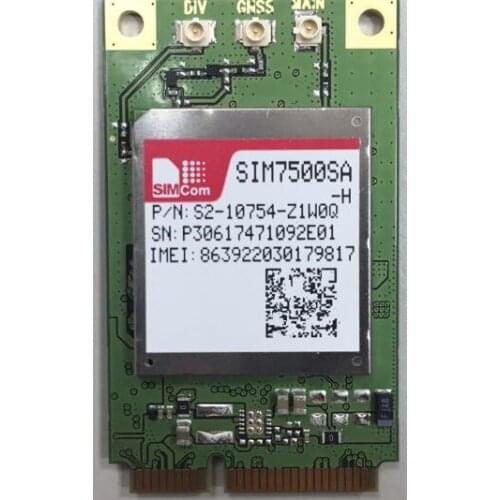 JINYUSHI for LTE CAT-4 Module (LGA)SIM7500SA-H-PCIE,SIM7500SA Mini-PCIE with analog audio supported,Australia New zealand region
