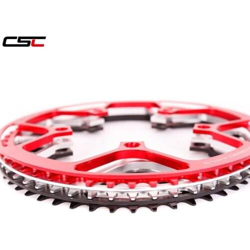 Litepro 170mm Crank 45T/47T/53T/56T/58T Single speed 130BCD Folding bike Crankset BMX Chainwheel AL7075 chain wheel chainring