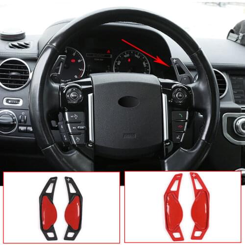 For Land Rover Shift Paddles Aurora Discovery 4 Range Rover Jaguar Xexfl Xj F-Pace Shift Paddles Car Interior Modification