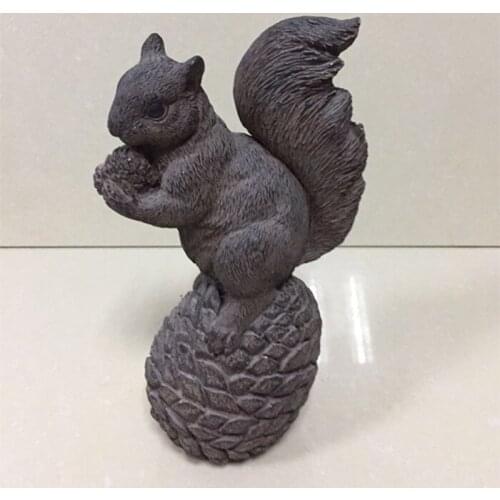 CUTE SQUIRREL ARTIFICIAL ANIMAL ORNAMENT VILLA CREATIVE GARDEN DECORATION