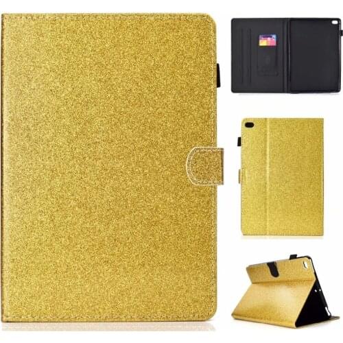 Fashion Bussiness Glitter Bling Case Cover For Apple New iPad 9.7 2017 Funda Cases For iPad Air 1 2 PU Leather Stand Shell Cover