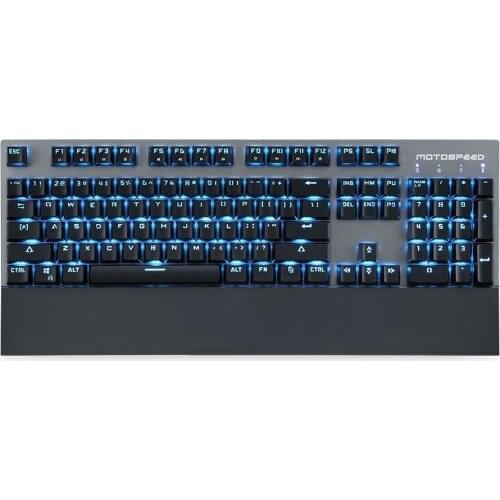 Motospeed GK89 2.4GHz Wireless / USB Wired Mechanical Keyboard with 104Keys Wireless Gaming Keyboard For Computer