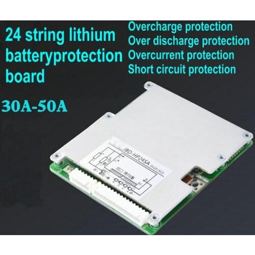 Battery protection board BMS 24serials 72v30A/40A/50A for Lithium iron phosphate battery 86V OF electric bike scooter tricycle