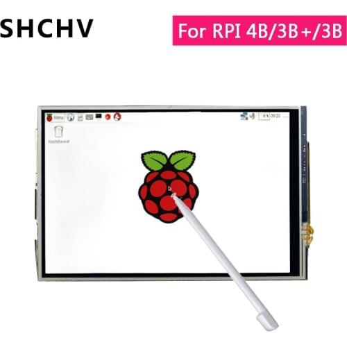 Raspberry Pi 4 Touch Screen 3.5 inch Raspberry Pi 3 TFT LCD 480*320 Display 3.5'' Monitor for Raspberry Pi 4 3 Model B 3B Plus