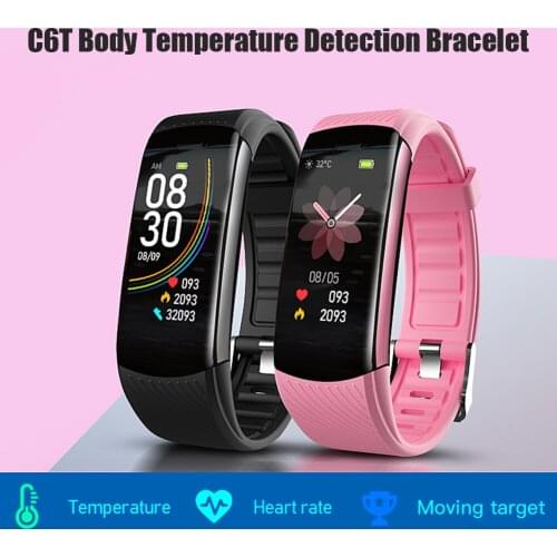 VODOOL C6T Smart Bracelet Heart Rate Monitor Smartband Wristband IP67 Waterproof Smart Wristband for Smartphone